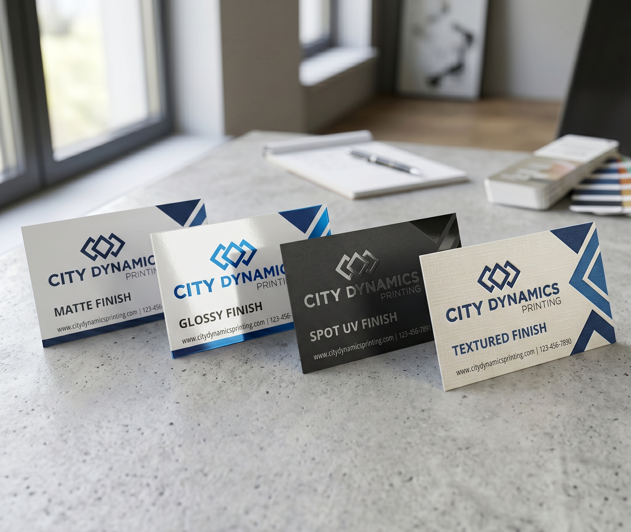Business Card Printing Mockup